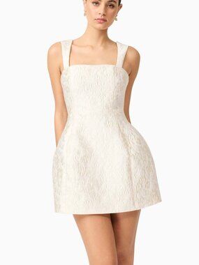 Elliatt Galadirel Jacquard Sleeveless Minidress